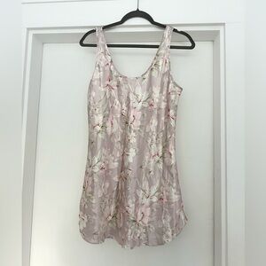 Floral Sleeveless Nightgown